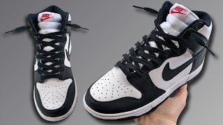 HOW TO LACE NIKE DUNK HIGH LOOSELY (BEST WAY!)
