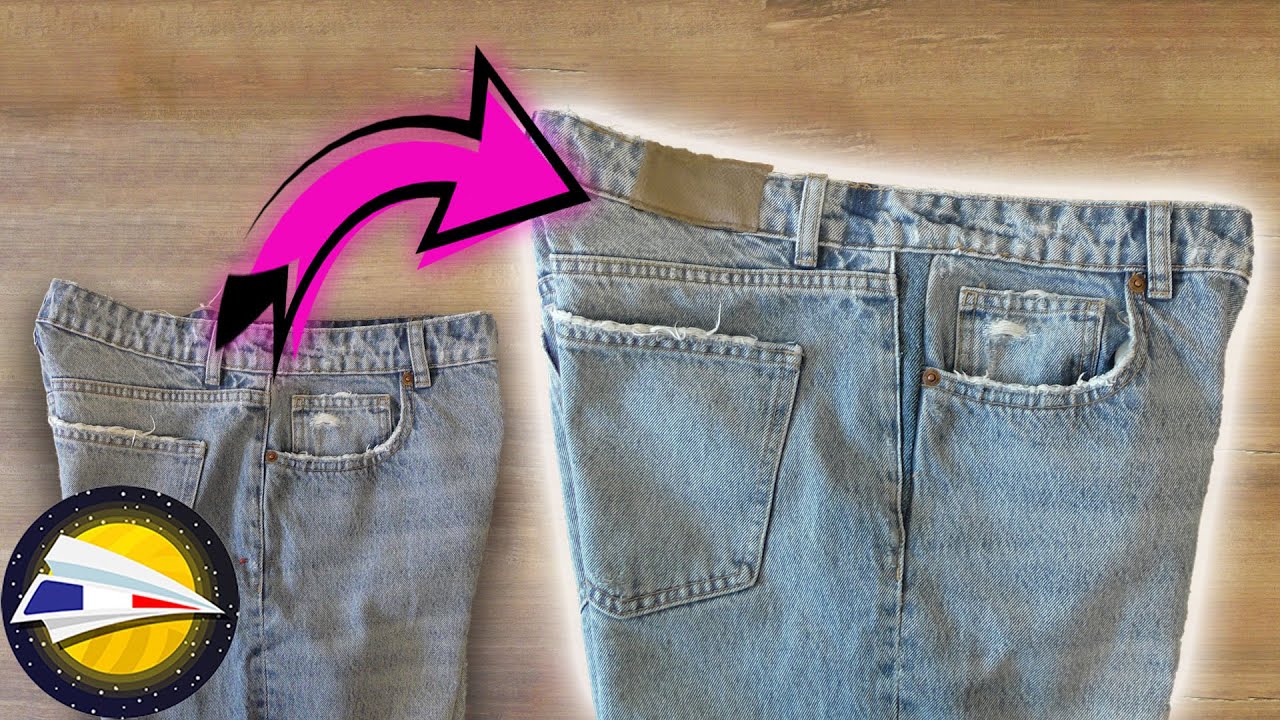 Comment agrandir un jean trop petit à la taille pour les femmes qui dépasse  la taille 46 ? 