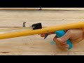 Unique PVC slingshot - วิธีทำ slingshot อันทรงพลังจากท่อ PVC แบบง่ายๆ แบบบ้านๆ