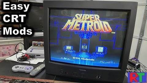 The BEST CRTs for mods 📺 Toshiba 20A22 RGB MUX & Deep Dive