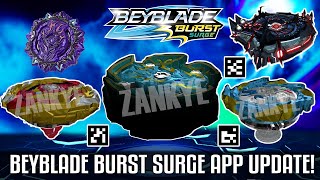 WORLD SPRYZEN + SOUL BALKESH & MORE WAVE 3 STARTER QR CODES EPIC Beyblade Burst Surge App Update