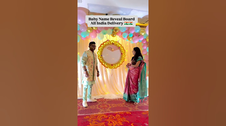 Guess the baby name👶🍼 Naming ceremony decoration| name Revealing Board| baby board for name