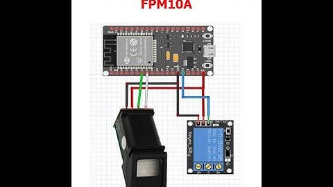 ESP32 com sensor biométrico Adafruit FPM10A