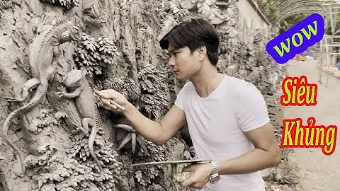 Đắp Bức tranh Điêu Khắc 200m2 .Siêu khủng tại Lạng Sơn.Nhận được muôn vàn sự khen ngợi từ người xem