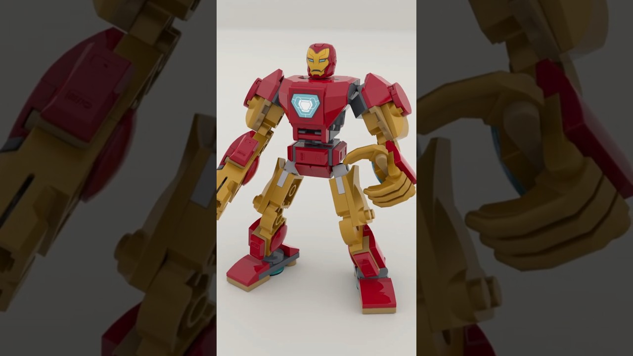 LEGO 76307 Iron Man Mech Speed Build #lego #legomech #legomecha