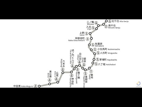 240227 日比谷線沿線介紹 來個東京地鐵一日遊吧