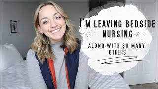 Why Nurses Are Saying Goodbye to Bedside Nursing