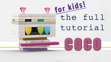 Full Tutorial: COCO a Lego Puzzle Box for KIDS! (easy)