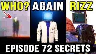 NEW SECRET EPISODE! WHO IS THE GHOST? Skibidi Toilet 72 Full Episode Analysis | All Secrets & Theory