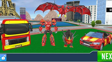 Lion Robot Car Game 2021 Unlocked Part 14 - Android Gameplay