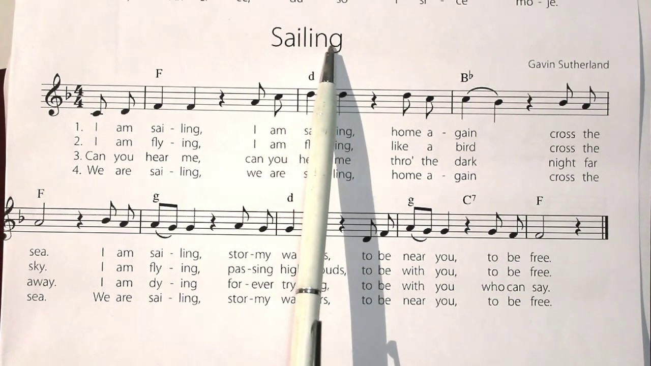 Sailing instrumental YouTube