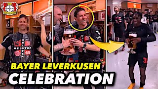 Bayer Leverkusen CRAZY Celebrations After Winning Bundesliga 🏆😍