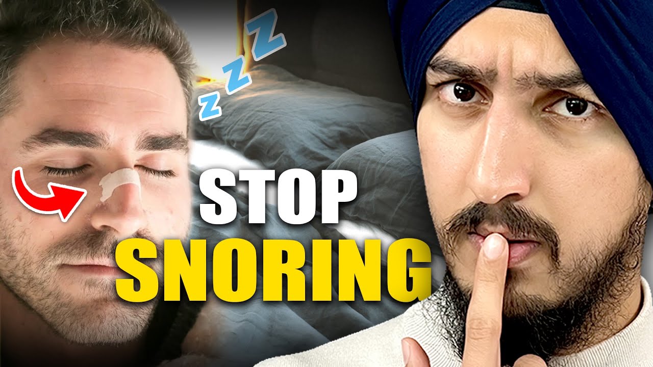 How to Stop SNORING For Good! YouTube