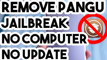 New How To Remove Jailbreak On iPhone/iPod/iPad No Computer/Without Updating On iOS 9.0.2 To 9.3.3