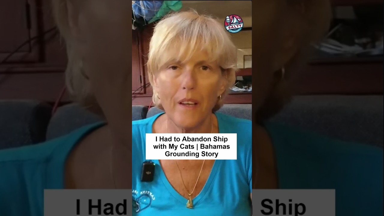 ⁣I had to Abandon Ship with my cats in the Bahamas