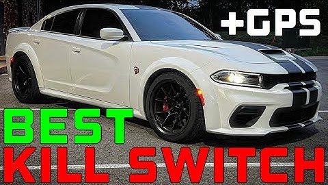 TrackHawk GPS and Kill Switch: Best KillSwitch for Dodge Charger Challenger SRT Hellcat Scat Pack RT