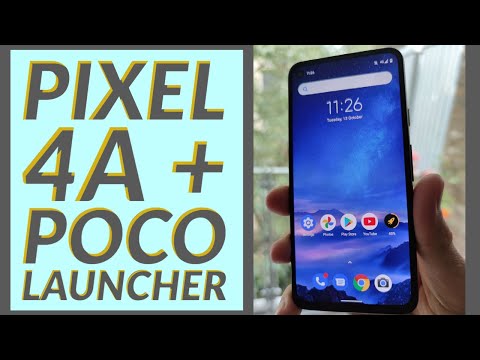 Pixel 4a + POCO Luncher: Installing, Set Up & Quick Hands On