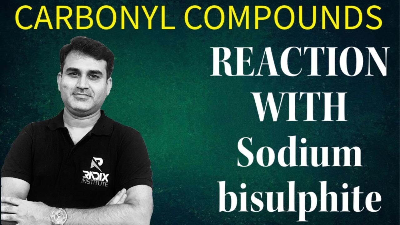 Reaction with Sodium bisulphite