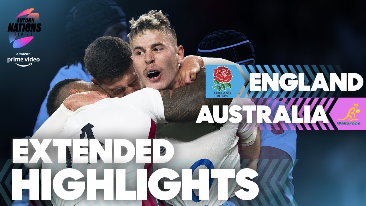 England 32-15 Australia Extended Highlights Autumn Nations Series 2021 