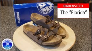 Birkenstock Florida Soft Footbed 3 Strap Slides (Sandals) screenshot 5