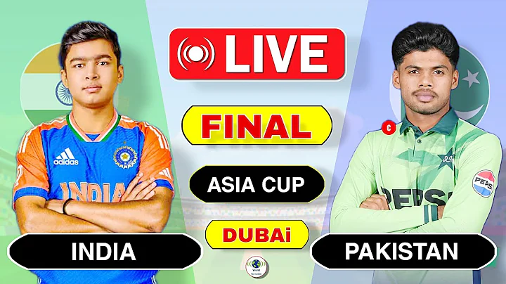 🔴 Live Final : Pakistan vs India U19 Asia Cup Today Match 2025 | Pak vs Ind Live Final | Commentary