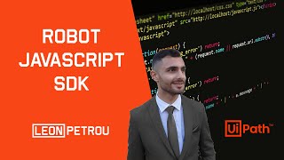 Trigger UiPath Processes From a Web App Using the Robot JavaScript SDK