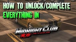 Midnight Club LA: How To Unlock & Complete Everything Make Everything Free *Links in Description*