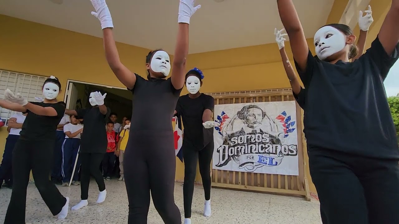 Pantomima a la patria, Canción Dominicana  es mi Patria. Independencia Nacional 2024.