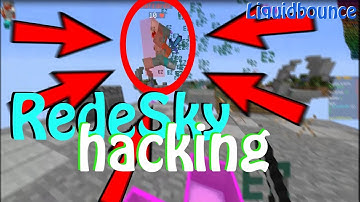 😂 HACKING ON REDESKY SKYWARS 😱 w/LIQUIDBOUNCE |+Settings +Free Download