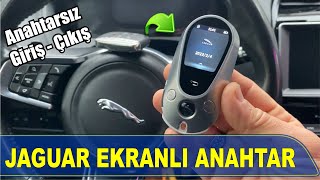 Jaguar Ekranli Anahtar Yapimi Di̇ji̇tal Dokunmati̇k