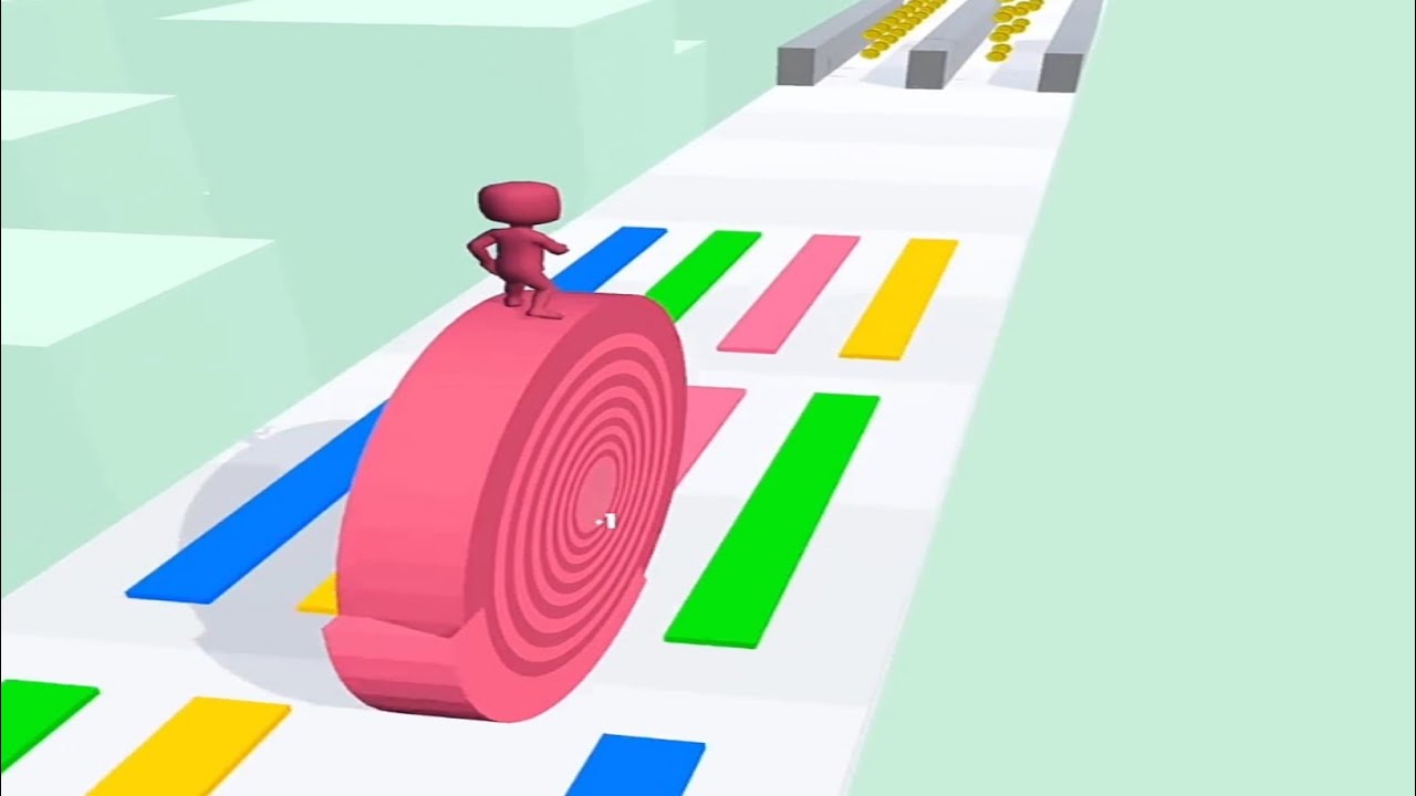 Layers Roll Running game play in All levels {ANDROID,IOS, WALKTHROUGH} Game play.mix level BGLKZX