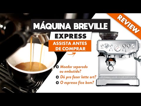 Vídeo: Quem faz máquinas de café expresso breville?