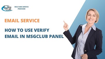 How to use Verify Email in Msgclub Panel | Bulk Email Service | verify email | bulk sms gateway
