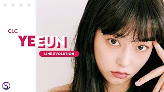 CLC (씨엘씨) - YEEUN (예은) ( Line Evolution ) (2015 - 2020)