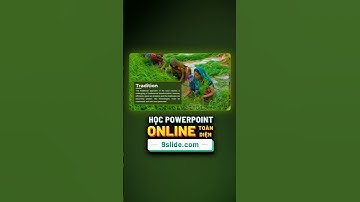 Gợi ý cách dùng Hiệu ứng Morph #PowerPoint để hiện đại hóa thiết kế Slide chủ đề Nông nghiệp 💡