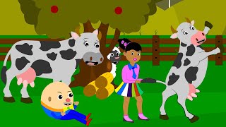 Old MacDonald Had A Farm + Animal sounds Song + Baby Songs Nursery Rhymes & Kids Songs