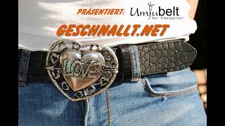 Geschnallt.net Präsentiert Umjubelt Gürtel King Snake Blue Und Halbschließe Turkey