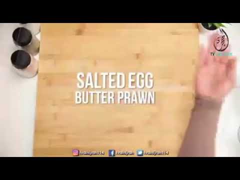 Resepi Salted Egg Butter Prawn Cara Masak Udang Butter Telur Masin