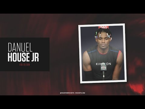 Houston Rockets | Danuel House Jr. Press Conference | Media Day 2020-21