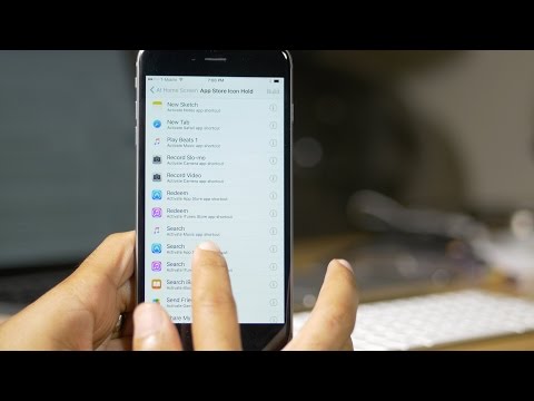 Accessing 3D Touch shortcuts with Activator on iOS 9!