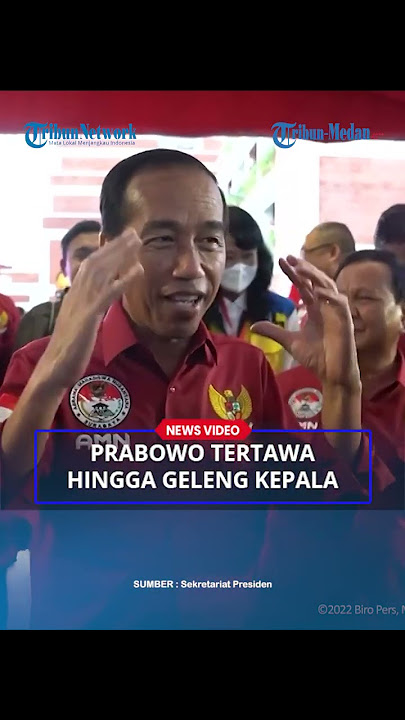 PRABOWO Sampai Geleng Kepala saat Jokowi Jelaskan Pemimpin Rambut Putih