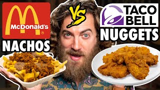 McDonald's Taco Bell Mashup Menu Taste Test