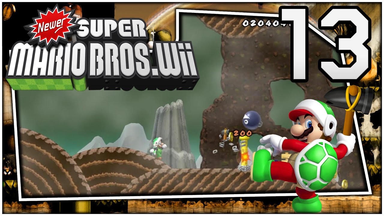 NEWER SUPER MARIO BROS. WII - #13 - Super Hammer Bros. (Blind) | Fabi ...