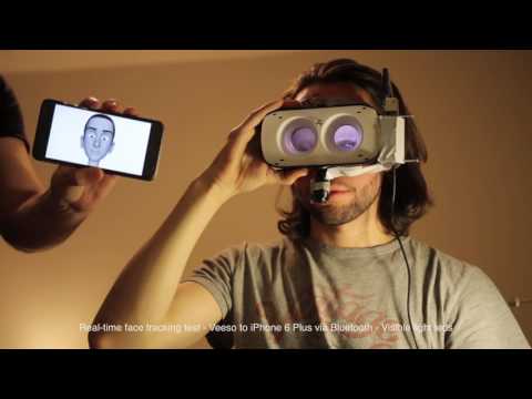 Real time face tracking test with Veeso