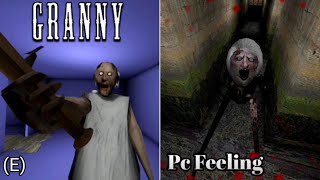 Granny v1.8 in PC Feeling ATMOSPHERE with Sewer Escape