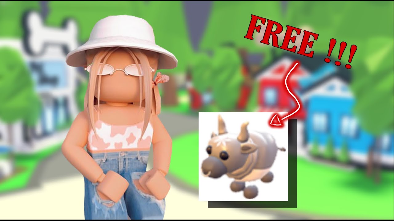 How to get a FREE METAL OX in Adopt me + GIVEAWAY!!!