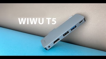 Hub WIWU T5 (5 in 1) USB-C for iPad Pro 12.9"/11" (2020/2018)