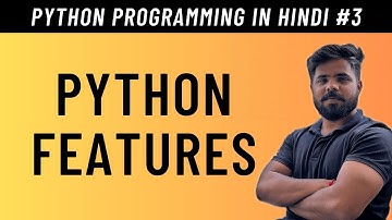 Python Features in Hindi - #3