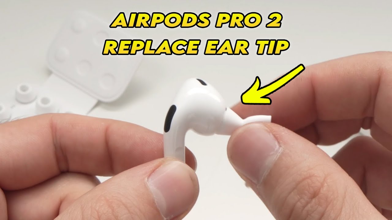 Cambiar almohadillas AirPods Pro 