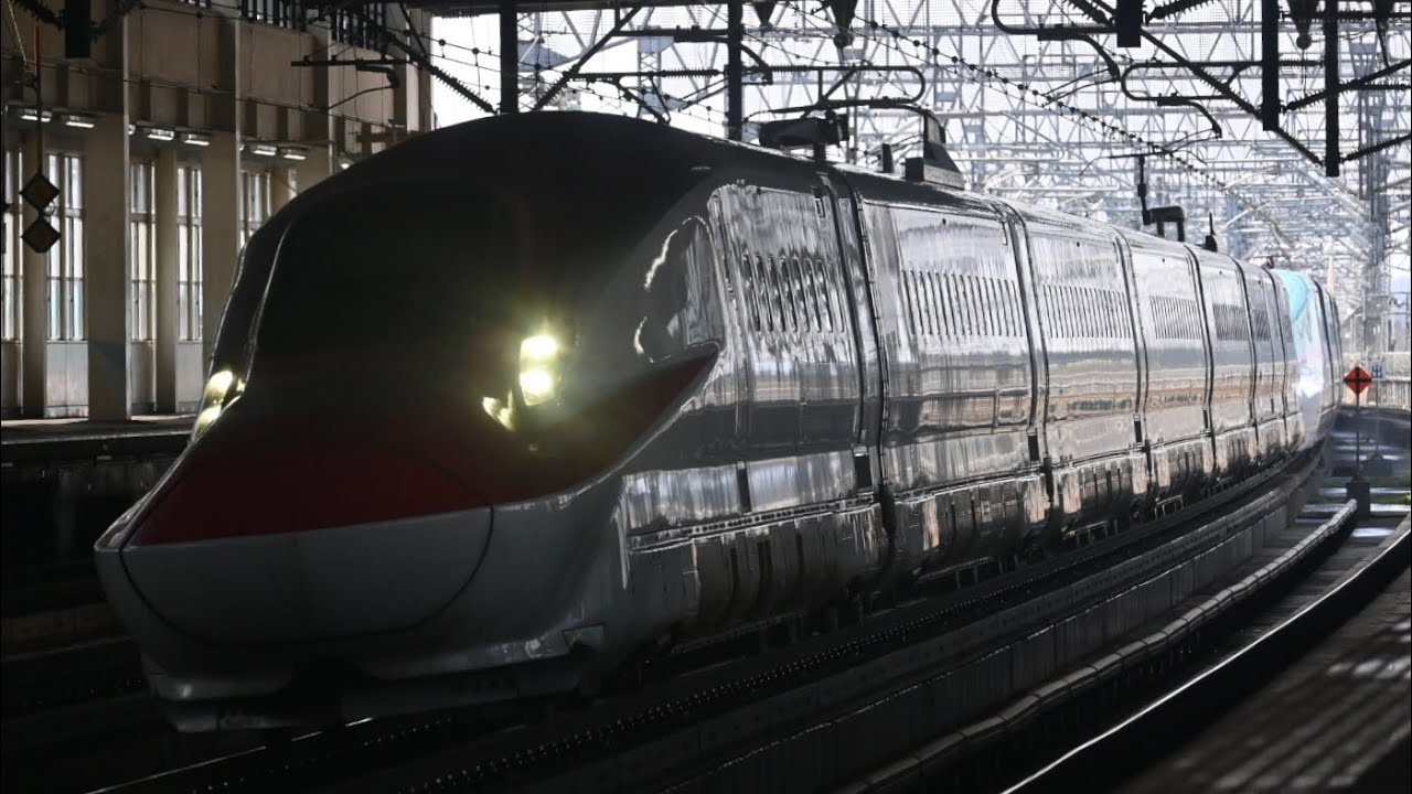 2025年4月19日8:10〜9:45分の間に北上駅に現れた東北新幹線E5系
